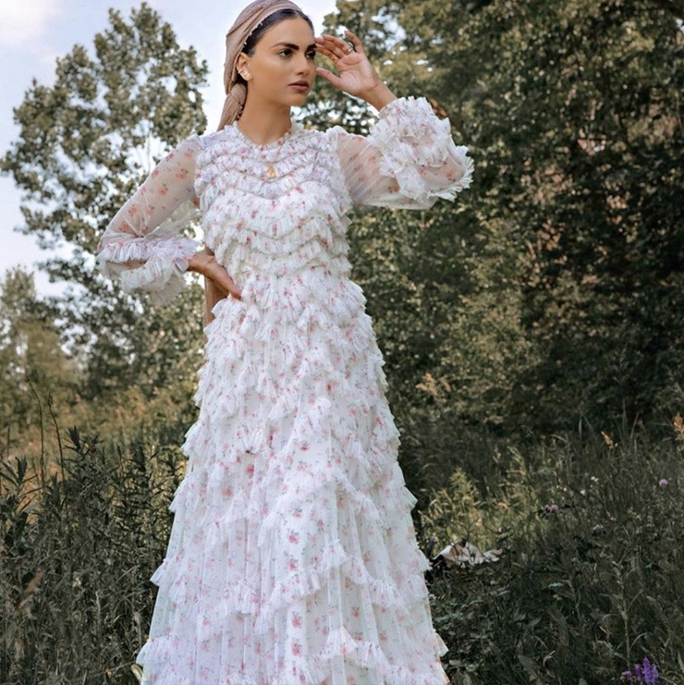 BHLDN Needle & Thread Dress fits size US 6 8  $540